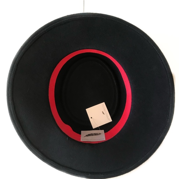 Navy Wool Hat